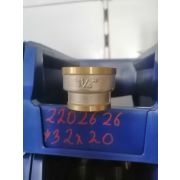 2202626  Муфта 32*20 НИКЕЛЬ БЕЗ СКИДКИ