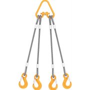 28636 Строп канатный четырехвет. 4СК-10,0т-4,0м (заплет) d15