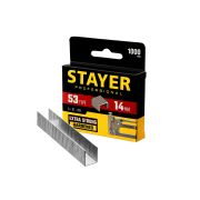94931 Скобы для степлера тип 53, 10 мм, 1000 шт, калибр 23GA, STAYER